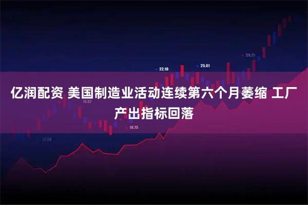 亿润配资 美国制造业活动连续第六个月萎缩 工厂产出指标回落